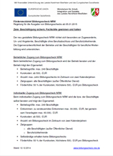 Bildungscheck NRW