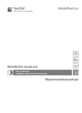 Mündlicher Ausdruck